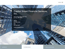 Tablet Screenshot of capitalstreet.biz